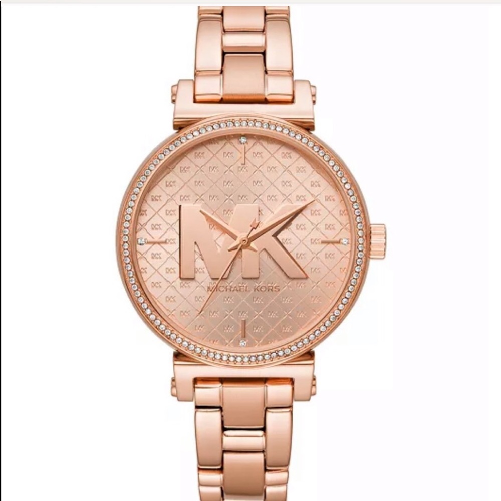 Michael Kors Rose Gold Sofie Watch NWT